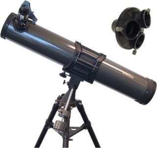 Galileo 1100MM x 135MM Reflector Telescope w/ Bonus Ocular holder