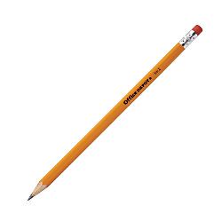 Brand Wood 2 Pencils Medium Soft Lead Pack Of 12