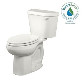 American Standard Colony 2 piece 1.28 GPF Right Height Elongated Toilet in White with Right Hand Trip Lever 221AA105.020