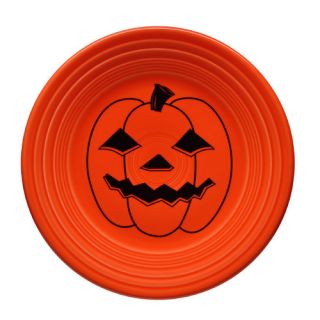Fiesta 9 Halloween Spooky Pumpkin Luncheon Plate
