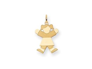 Kid Charm in 14k Yellow Gold