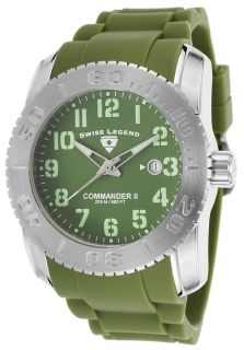 Commander II Green Silicone and Dial