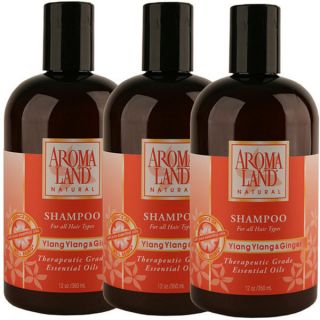 Aromaland Ylang Ylang and Ginger 12 ounce Shampoo (Pack of 3)