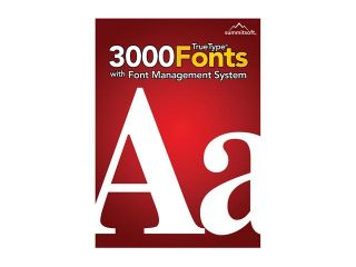 SummitSoft 3000 Fonts