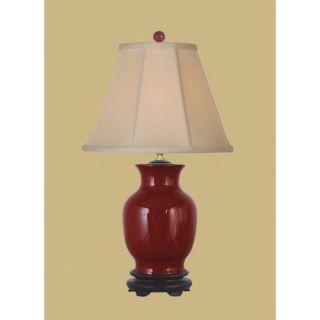 20 H Vase Table Lamp with Bell Shade