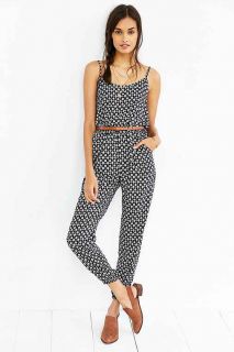 Ecote Silky Spaghetti Strap Jumpsuit