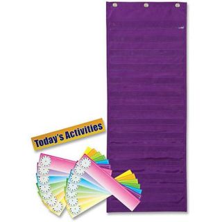 Pacon Pocket Chart with Dry Erase Cards