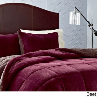Eddie Bauer Premium Fleece 3 piece Reversible Comforter Set