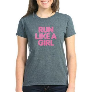 CafePress Womens Run Like A Girl T Shirt