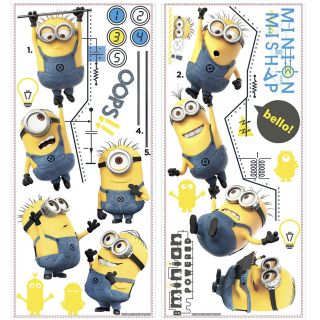 Despicable Me 2 Movie Growth Chart Wall Decal by Wallhogs