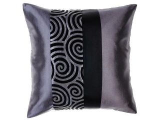 Avarada Striped Spiral Throw Pillow Cover Decorative Sofa Couch Cushion Cover Zippered 16x16 Inch (40x40 cm) Red White