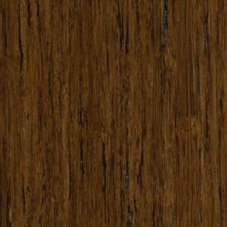Home Legend Brushed Strand Woven Burnt Umber 3/8 in. Thick x 5 in. Wide x 36 in. Length Click Lock Bamboo Flooring (25 sq.ft./case) HL266H