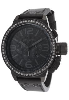 Women's Canteen Chrono Black Genuine Leather and Dial