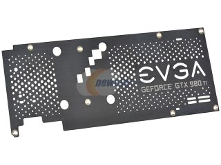 EVGA GTX 980TI Backplate Model 100 BP 4995 B9