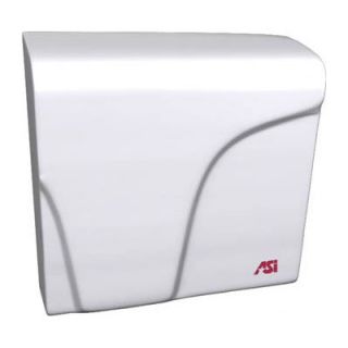 Profile 240 Volt Compact Hand Dryer in White by American Specialties