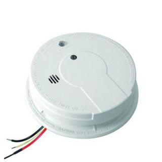 FireX Hardwired 120 Volt Inter Connectable Smoke Alarm with Battery Backup 21006371