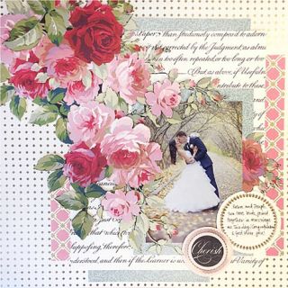 Anna Griffin® Rose Collection Scrapbooking Set   8001718