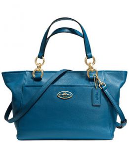 COACH MINI ELLIS TOTE IN PEBBLE LEATHER   Handbags & Accessories