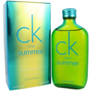Calvin Klein One Summer 2014 3.4 ounce Eau de Toilette Spray