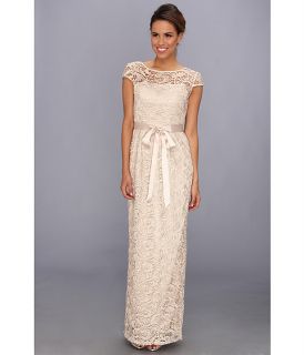 adrianna papell cap sleeve lace gown, Clothing, Women