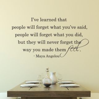 Belvedere Designs LLC People Will Never Forget The Way You Made Them