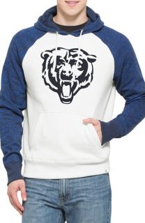 47 Brand Chicago Bears   Hashmark Graphic Fleece Hoodie