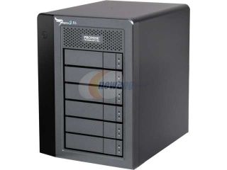 Open Box: PROMISE Pegasus2 R6 P2R6HD12US RAID 0, 1, 5,6,10,50 6 x 3.5" Drive Bays 2 x Thunderbolt 2 12TB RAID System