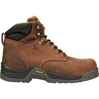Carolina Waterproof Work Boot — 6in., Size 14 Wide, Model# CA5020  Hiking Boots