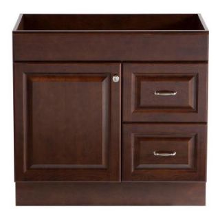Home Decorators Collection Dowsby 36 in. Vanity Cabinet Only in Cognac YKSD3621 CG