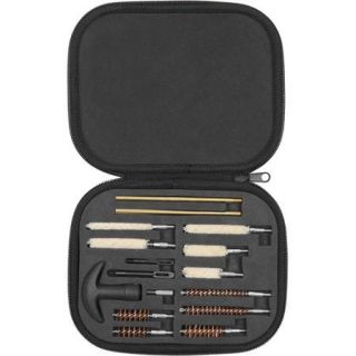 Allen Handgun Cleaning Kit In Compact Molded Carry Case, .22 .45 Caliber