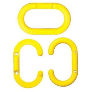 MR. CHAIN 50702 10 Chain Link, 2 In., Yellow, Acetal, PK 10