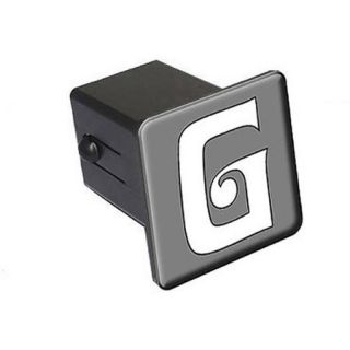 G Letter Fancy Initial 2" Tow Trailer Hitch Cover Plug Insert