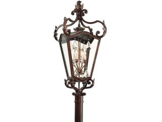 Corbett St Tropez 4 Light Post Lantern in Antique Bronze   75 83