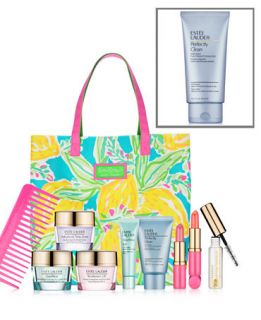 Choose a FREE 7 Pc. Summer Gift with $35 Estée Lauder skincare or
