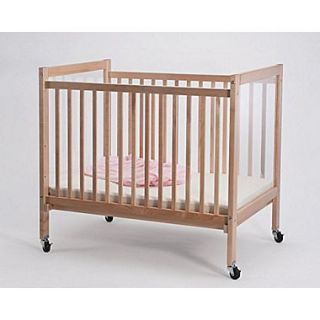Whitney Brothers Infant Clear View With Evacuation Crib, Natural