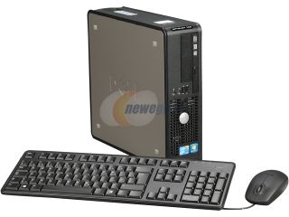 Refurbished: Dell Optiplex 780 Desktop PC with Intel Core 2 Quad 2.66GHz, 4GB RAM, 80GB HDD, Windows 7 Professional 64 Bit