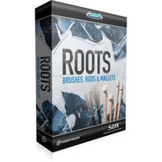 Toontrack Roots SDX   Brushes, Rods & Mallets TT158SN