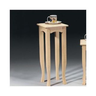 International Concepts Tall Wood End Table