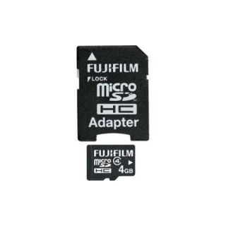 Fujifilm 600008953 4 GB microSDHC   Class 6   1 Card