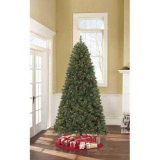 Holiday Time Pre Lit 7.5' Ezstore Hayden Spruce Artificial Christmas Tree, Clear Lights