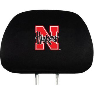 Nebraska NCAA Head Rest Cover