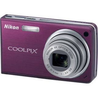 Nikon  Coolpix S550 Digital Camera (Plum) 26110