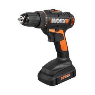 Worx 20 Volt Lithium Ion 3/8 in. Cordless Drill/Driver WX169L