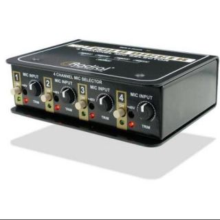Radial Gold Digger 4 Channel Mic Selector