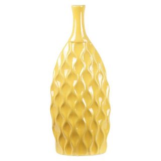 27 Ceramic Vase   Yellow