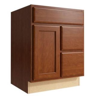Cardell Stig 24 in. W x 31 in. H Vanity Cabinet Only in Nutmeg VCD242131DR2.AD5M7.C53M