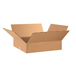 28inL x 17inW x 5inD   Corrugated Shipping Boxes