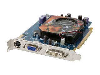ECS GeForce 7600GT DirectX 9 N7600GT 256DX 256MB 128 Bit GDDR3 PCI Express x16 SLI Support Video Card
