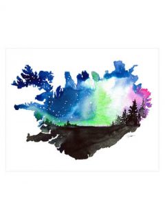 Icelands Northern Lights by Jessica Durrant (Canvas) by McGaw Graphics