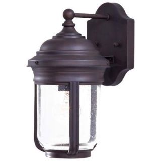 the great outdoors by Minka Lavery Amherst 1 Light Roman Bronze Outdoor Wall Mount 8810 57